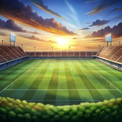 view of soccer field with grass