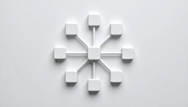 Designing standardized clay network icons for digital interfaces in modern tech environments