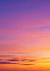 Obraz premium Colorful sunset sky with soft clouds (1)