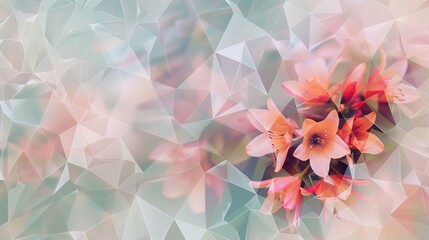 Elevate Your Design with Sleek Modern Simple Geometric Flower Backgrounds! Merge the elegance of nature with contemporary minimalism using these striking backdrops. Featuring clean lines, bold shapes,