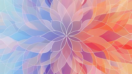 Elevate Your Design with Sleek Modern Simple Geometric Flower Backgrounds! Merge the elegance of nature with contemporary minimalism using these striking backdrops. Featuring clean lines, bold shapes,