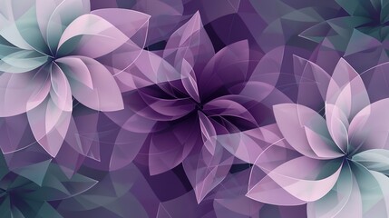 Elevate Your Design with Sleek Modern Simple Geometric Flower Backgrounds! Merge the elegance of nature with contemporary minimalism using these striking backdrops. Featuring clean lines, bold shapes,