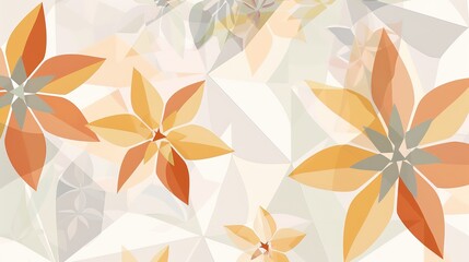 Elevate Your Design with Sleek Modern Simple Geometric Flower Backgrounds! Merge the elegance of nature with contemporary minimalism using these striking backdrops. Featuring clean lines, bold shapes,