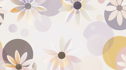 Elevate Your Design with Sleek Modern Simple Geometric Flower Backgrounds! Merge the elegance of nature with contemporary minimalism using these striking backdrops. Featuring clean lines, bold shapes,