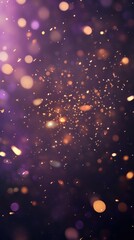 Gold Sparklers background bokeh astronomy.