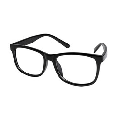  Timeless Classic Black Eyeglasses on Minimalist White Surface.PNG
