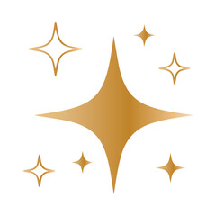 golden star decoration