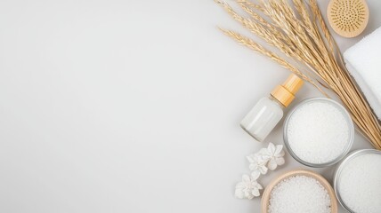 A serene and clean composition featuring salt aromas that evoke a sense of balance and peacefulness.