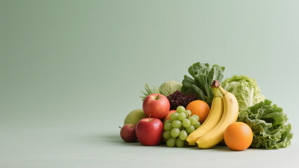 Nutritious fruits and vegetables © Weilin