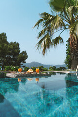 Luxury Floating Breakfast in Swimming Pool