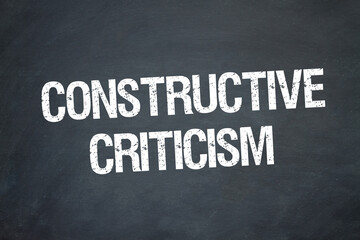 Obraz premium Constructive Criticism 