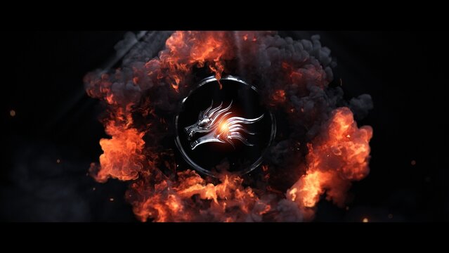 Fire Dragon Logo Intro