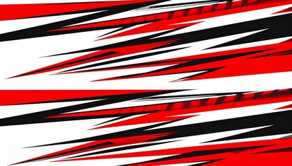 Red black and white abstract stripes - great for design inspiration