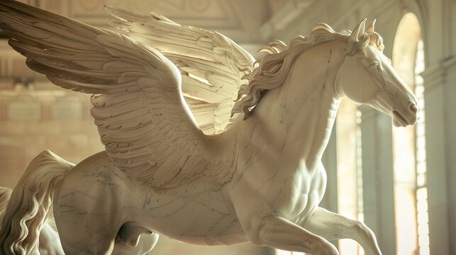 Pegasus: Mythical Winged Horse of Greek Mythology, Symbolism, Artistic Depictions, and Cultural Legacy