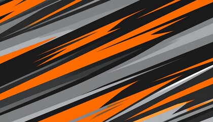 Fototapeta premium Abstract orange and gray stripe pattern - great for design inspiration