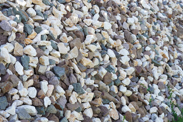 background texture stone rubble gray natural material