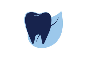 Clean Dental Health Teeth Icon Logo Design, Oral Care Symbol, Dentist Emblem, Tooth Illustration, Medical Art, SVG File Download