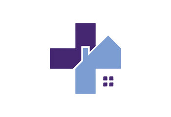 Plus Shape Health Icon Logo Design – Medical SVG Image Art for Hospital, Clinic, Wellness, Emergency, and Healthcare Branding Projects