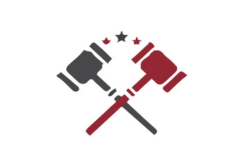 Hammer Icon Shape SVG Logo – Construction Tool Design for Builders, Handyman Branding, Vector Art, Digital Use, and Print Projects