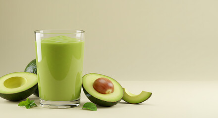 Creamy Avocado Smoothie Recipe Refreshing, Healthy, and Delicious Green Drink