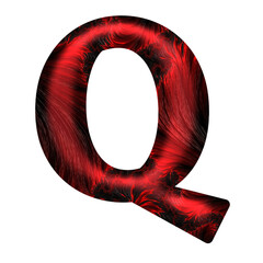 red letter q