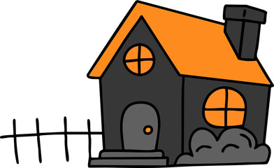 cartoon happy halloween fun illustration spooky slogan t-shirt decoration 