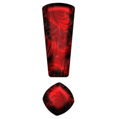 red exclamation mark