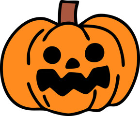 cartoon happy halloween fun illustration spooky slogan t-shirt decoration 