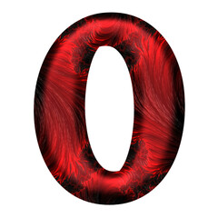 red number zero