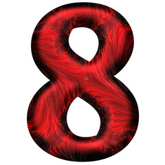 number 8