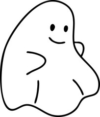 cartoon happy halloween fun illustration spooky slogan t-shirt decoration 