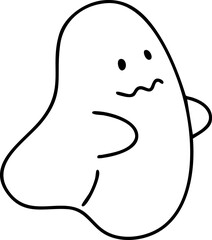 cartoon happy halloween fun illustration spooky slogan t-shirt decoration 