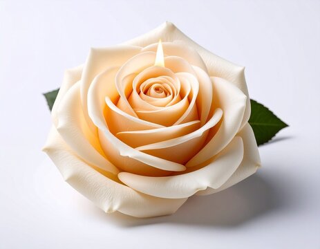 single yellow rose