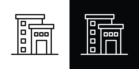 Build icon. Simple element illustration. outline and flat symbol design