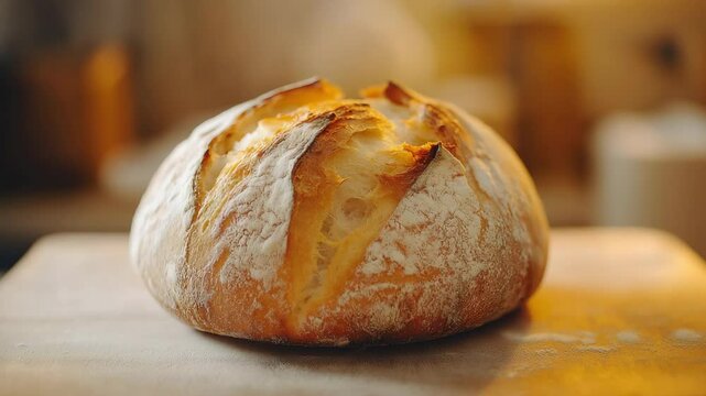 Freshly baked bread, pastries