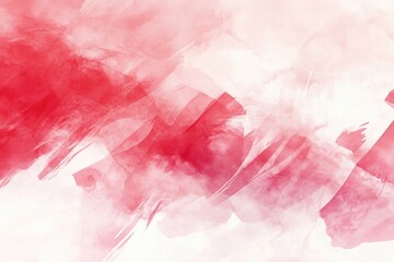 Romantic heart pattern with pink watercolor background for valentine's design