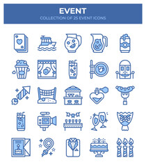 Event Icons. 25 Essential Party & Celebration Symbols