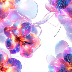 Elegant and Unique Floral Illustrations: Isolated Bouquets, Wreaths, and Botanical