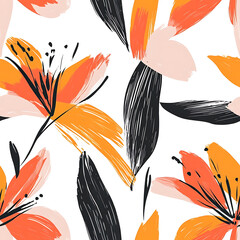Elegant and Unique Floral Illustrations: Isolated Bouquets, Wreaths, and Botanical