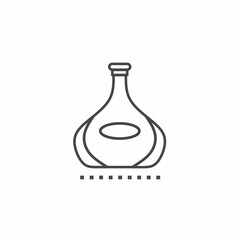 Glass bottle vector collection. Illustration design for business. Stock vector.