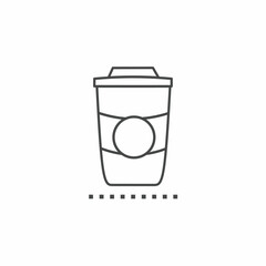 Coffee cup vector collection. Illustration design for business. Stock vector.