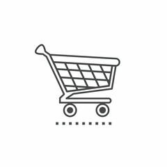 Trolley vector collection. Illustration design for business. Stock vector.