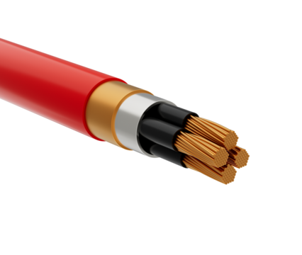 3d Location Pin Symbol Made Of Black Electric Cable Wire On White Background 3d Illustration