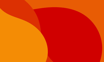 abstract background with red flowers