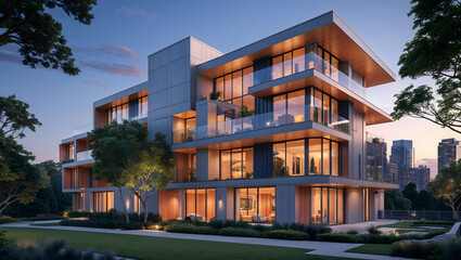 residential building in the city-1