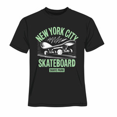 T-Shirt Design Mockup &ndash; Fashion Apparel Vector Template