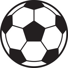 soccer ball isolated on white