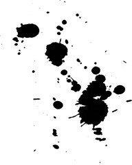 set of ink blots