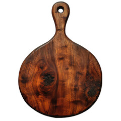Rustic Round Wooden Cutting Board: Kitchen Decor