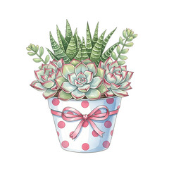 flower in pot